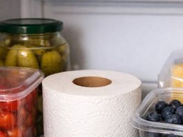 Put a roll of toilet paper in the fridge. Here’s why