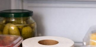 Put a roll of toilet paper in the fridge. Here’s why