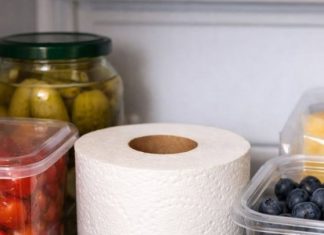 Put a roll of toilet paper in the fridge. Here’s why