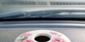 Bought a weird ceramic jar at a spring estate sale. It has a lid with a finger sized hole in the center and hand painted flowers. No smells, completely empty inside. Anyone know what this thing is?