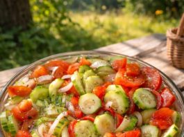 Fresh & Tangy Mixed Greens Salad – Easy Healthy Salad Recipe for a Quick Lunch or Light Dinner