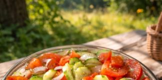 Fresh & Tangy Mixed Greens Salad – Easy Healthy Salad Recipe for a Quick Lunch or Light Dinner