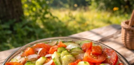 Fresh & Tangy Mixed Greens Salad – Easy Healthy Salad Recipe for a Quick Lunch or Light Dinner