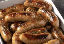 Oven-Baked Glazed Honey Garlic Sausages