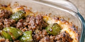 My sister-in-law made this for Easter dinner and it completely stole the show. It tastes incredible and I love that it only takes 4 simple ingredients