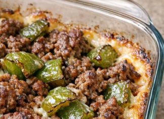 My sister-in-law made this for Easter dinner and it completely stole the show. It tastes incredible and I love that it only takes 4 simple ingredients