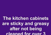 How to Clean Sticky and Greasy Kitchen Cabinets After Years of Buildup
