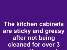 How to Clean Sticky and Greasy Kitchen Cabinets After Years of Buildup