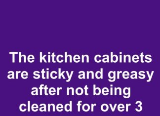 How to Clean Sticky and Greasy Kitchen Cabinets After Years of Buildup