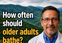 How often should people over 70 bathe? 7 key things to know