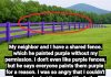 If You Spot a Painted Purple Fence, This Is What It Means