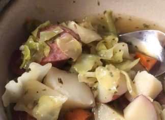 Cabbage, Sausage, and Potato Soup