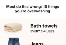 Most do this wrong: 10 things you’re over-washing