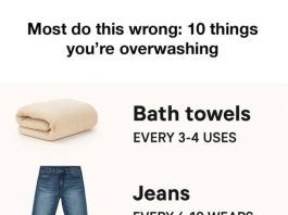Most do this wrong: 10 things you’re over-washing