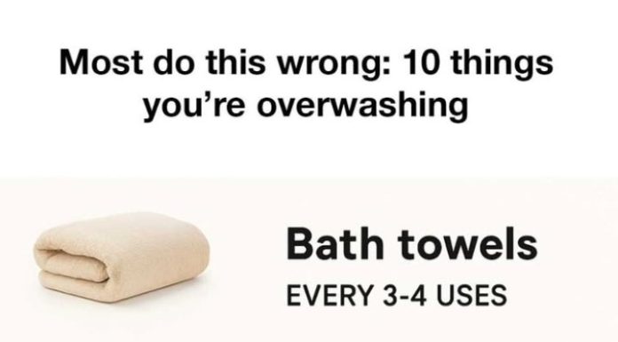 Most do this wrong: 10 things you’re over-washing