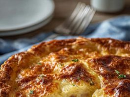 Crustless Ham And Cheese Quiche