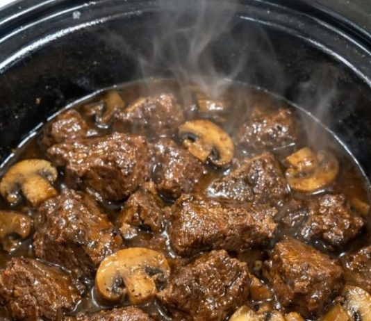 My grandmother made this every Sunday after church. The meat falls apart with just a fork and that gravy is absolutely divine