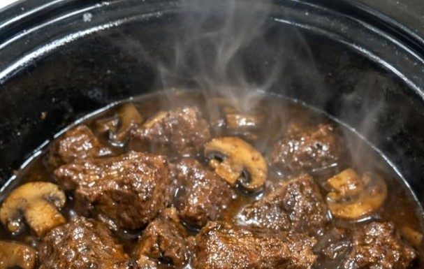 My grandmother made this every Sunday after church. The meat falls apart with just a fork and that gravy is absolutely divine
