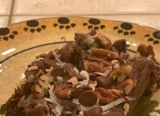 GERMAN CHOCOLATE COOKIE BARS
