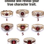 CHOOSE ONE RING AND IT WILL REVEAL YOUR TRUE CHARACTER TRAIT AND HIDDEN POWER