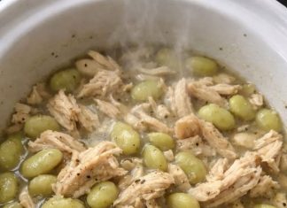 Slow Cooker Chicken and Lima Beans