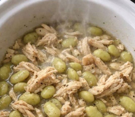 Slow Cooker Chicken and Lima Beans