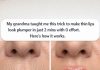 My grandma taught me this trick to make thin lips look plumper in just 2 mins with 0 effort. Here’s how it works