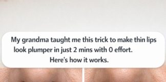 My grandma taught me this trick to make thin lips look plumper in just 2 mins with 0 effort. Here’s how it works