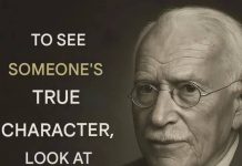 To see someone’s true character, look at just these 2 things