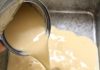 This 4-ingredient oven baked evaporated milk dessert