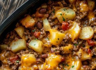 Crock Pot Cowboy Casserole