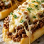 Philly Cheesesteak Garlic Bread