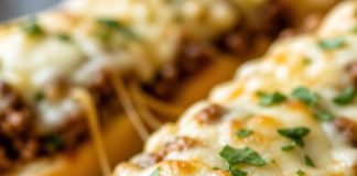 Philly Cheesesteak Garlic Bread