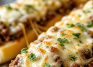 Philly Cheesesteak Garlic Bread