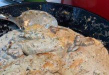 Baked Chicken with Cream of Mushroom