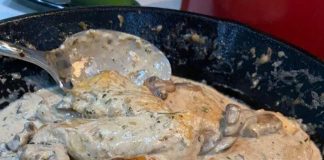 Baked Chicken with Cream of Mushroom