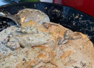 Baked Chicken with Cream of Mushroom