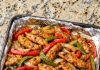 Sheet Pan Chicken Fajitas