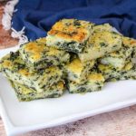 Spinach Cheese Bars