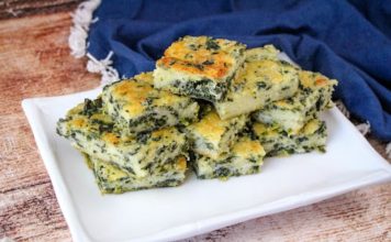 Spinach Cheese Bars