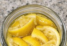 Soak leftover squeezed lemon halves and 1 common liquid and you will never go back