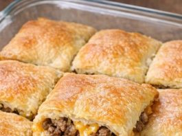 My grandmother used to bake this on chilly spring nights and it only takes 4 ingredients to make a hearty comforting meal.