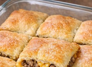 My grandmother used to bake this on chilly spring nights and it only takes 4 ingredients to make a hearty comforting meal.