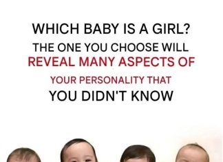 Psychological test: Which of these four babies is a little girl?