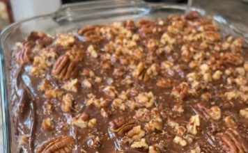 Classic Turtle Cake