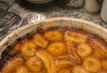 Banana Upside-Down Cake