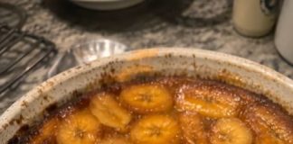 Banana Upside-Down Cake