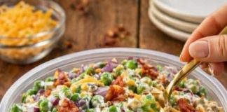 Bacon Pea Salad