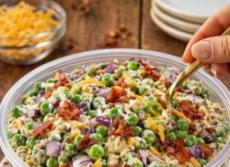 Bacon Pea Salad