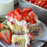 Strawberry Whipped Cream Cake